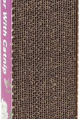 Flamingo f-500340 - Catnip Scratch Card with Cat Entertainment