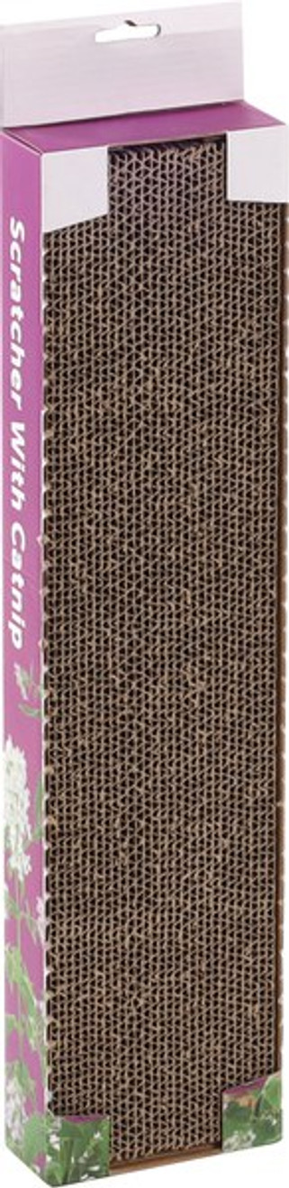 Flamingo f-500340 - Catnip Scratch Card with Cat Entertainment