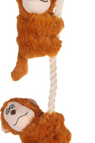 Flamingo f-522059 - Jouet Singe avec corde