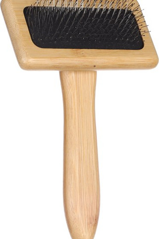 Flamingo f-522388 - Eco-Friendly Bamboo Dog Grooming Brush