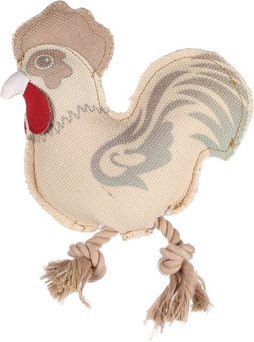 Flamingo f-522369 - Jouet Coq avec corde