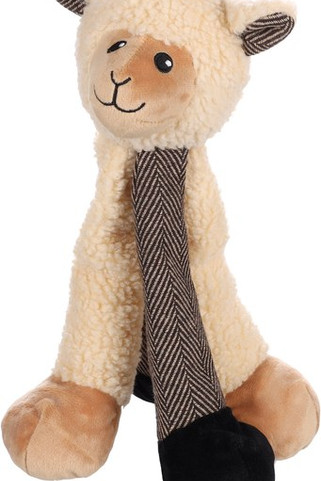 Flamingo f-522491 - Plush Squeaky Llama Dog Toy for Playful Pups