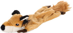 Flamingo f-522515 - Plush Weasel Toy with Squeaker and Crinkle Sounds