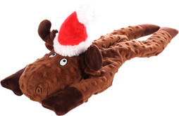 Flamingo f-522532 - Festive Reindeer Plush Toy with Squeaker for Dogs