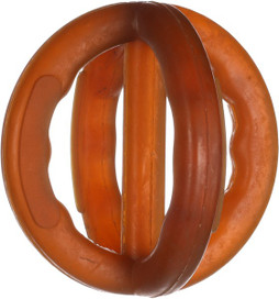 Flamingo f-522682 - Natural Rubber Cross Ball Dog Toy