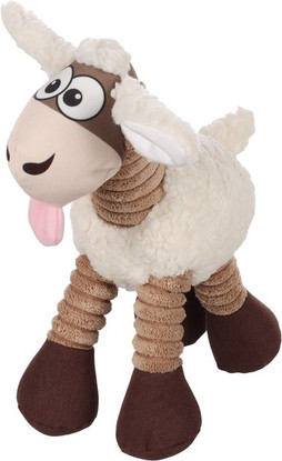 Flamingo f-522744 - Cuddly Cow Squeaky Plush Pet Toy