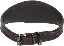 Flamingo f-522847 - Buffalo Leather Comfort Dog Collar with Elegant Buckle