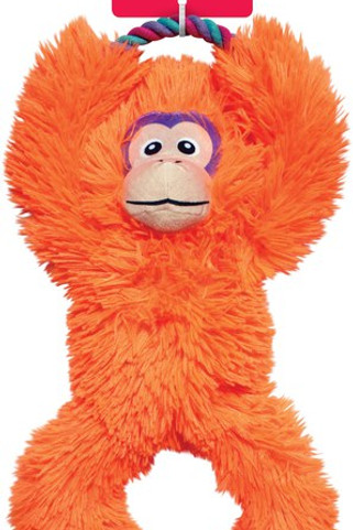 Kong® f-523025 - Jouet Singe Orange Kong® pour Chiens