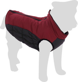Flamingo f-523164 - Manteau Hivernal Bordeaux pour Chiens