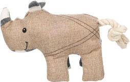 Flamingo f-523565 - Jouet Rhinocérus avec corde
