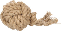 Flamingo f-523597 - Hemp Knot Ball for Dogs - Natural Dental Toy