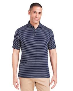 tasc TM546Y - Mens Cloud Lightweight Polo Brookline Stripe