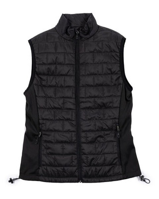 Burnside B5703 - Ladies Quilted Puffer Vest