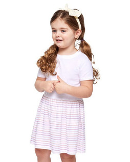 Rabbit Skins 5333 - Toddler Fine Jersey Dress