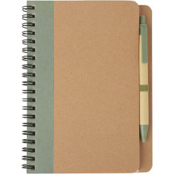 EgotierPro 106268 - Priestly recycled notebook with pen