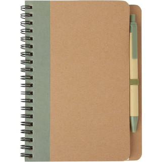 Priestly A6 Recycling Notizbuch mit Stift - EgotierPro 106268
