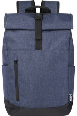 Libra 15.6" GRS recycled roll-up laptop backpack 12L - EgotierPro 120548