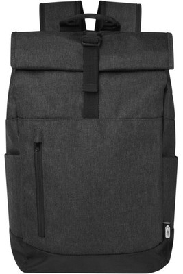 Libra 15,6" GRS recycelter Rolltop Laptop-Rucksack 12L - EgotierPro 120548