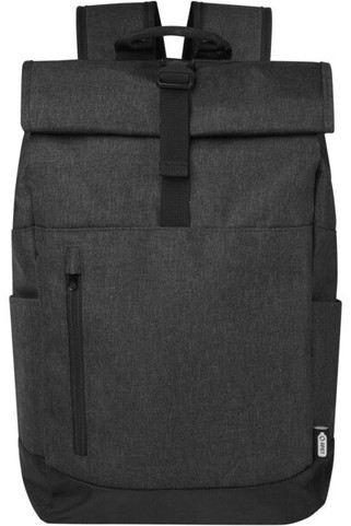 Libra 15,6" GRS recycelter Rolltop Laptop-Rucksack 12L - EgotierPro 120548