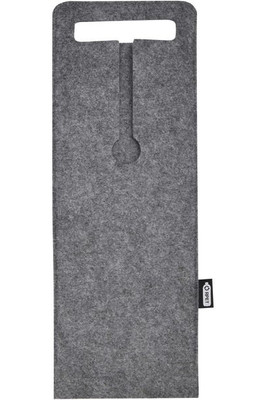 Felta 75 cl GRS recycled felt wine bag - EgotierPro 120665