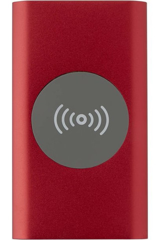 Juice 4000 mAh Type-C recycled aluminium wireless power bank - EgotierPro 124384