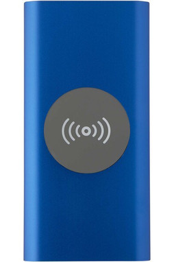 Juice 8000 mAh Type-C trådløs powerbank i genvundet aluminium - EgotierPro 124385