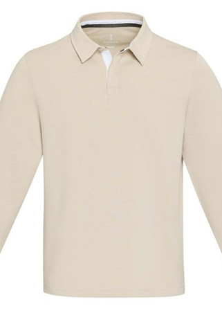 Elevate 38237 - Clyde unisex organic rugby polo sweatshirt