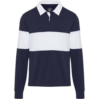 Elevate 38237 - Clyde unisex organic rugby polo sweatshirt