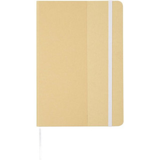 Nelida A5 recycled cardboard hard cover notebook - EgotierPro 107903