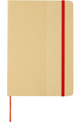 Nelida inbunden A5-anteckningsbok av återvunnen kartong - EgotierPro 107903