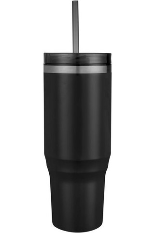 Melbourne 1200 ml RCS certified insulated tumbler with straw - EgotierPro 100801