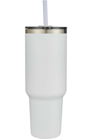 Eco-Friendly 1200ml Copper Insulated Tumbler with Straw - EgotierPro 100802