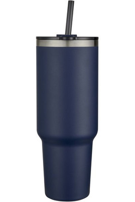 Eco-Friendly 1200ml Copper Insulated Tumbler with Straw - EgotierPro 100802
