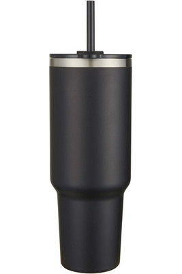 Eco-Friendly 1200ml Copper Insulated Tumbler with Straw - EgotierPro 100802