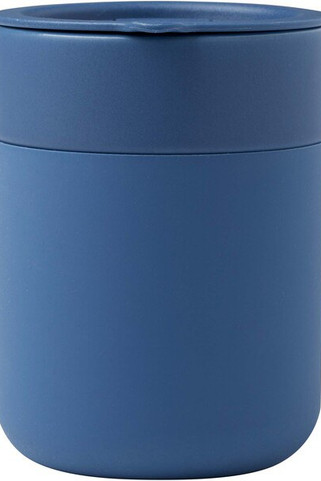 Java 330 ml Keramikbecher mit Silikonhülle und Kunststoffdeckel - EgotierPro 100808