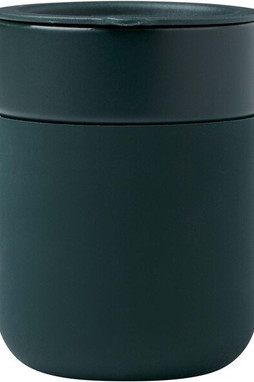 Java keramisk termos med silikonfolie och plastlock, 330 ml - EgotierPro 100808