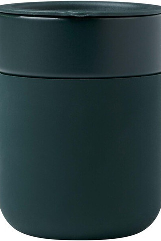 Java 330 ml Keramikbecher mit Silikonhülle und Kunststoffdeckel - EgotierPro 100808