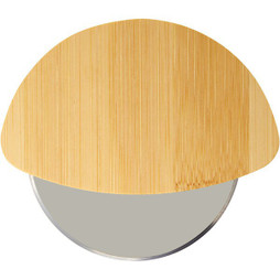 PF Concept 113381 - Eco-Friendly Bamboo Handle Pizza Cutter