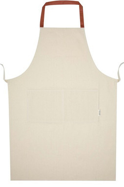 Nia 200 g/m² kierrätetystä puuvillasta valmistettu esiliina - EgotierPro 113325