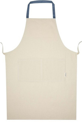 Nia förkläde av 200 g/m² återvunnen bomull - EgotierPro 113325