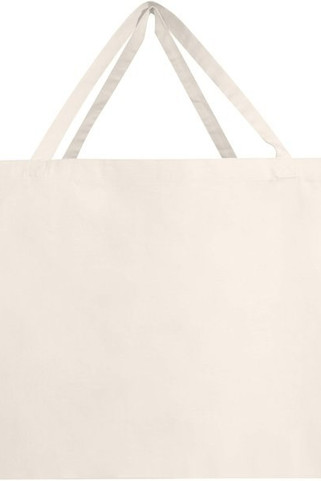 Odessa 220 g/m² GRS recycled cotton tote bag 40L - EgotierPro 120734