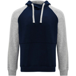 Roly R1058 - BADET Two-Tone Unisex Hoodie with Kangaroo Pocket