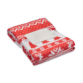 GiftRetail CX1548 - TOSTI RPET fleece blanket 190 gr/m²