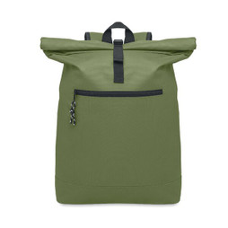 GiftRetail MO2170 - IREA Durable 600D Polyester Rolltop Laptop Backpack