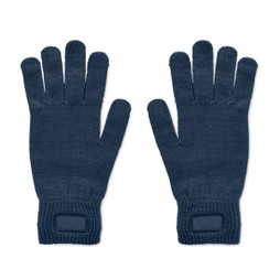 GiftRetail MO2399 - HANDNIT Knitted gloves in RPET