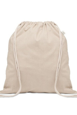 CABETRI Recycled cotton drawstring bag - GiftRetail MO2401