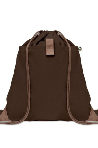 PANDA BAG Recycled cotton drawstring bag - GiftRetail MO6550