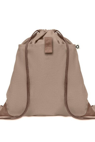 PANDA BAG Recycled cotton drawstring bag - GiftRetail MO6550