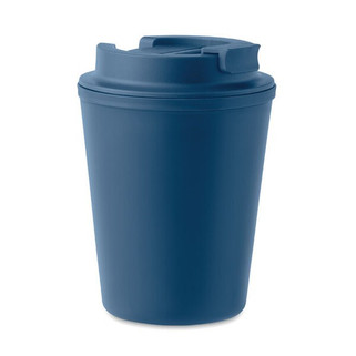 TRIDUS PP Eco-Friendly Double Wall Tumbler with Straw Lid - GiftRetail MO6866