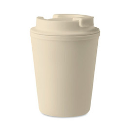 TRIDUS PP Eco-Friendly Double Wall Tumbler with Straw Lid - GiftRetail MO6866